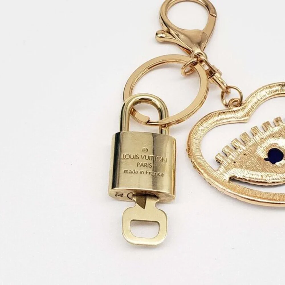 Authentic LV Gold Padlock 🔒Unbranded Keychain Charm for Louis Vuitton Bags